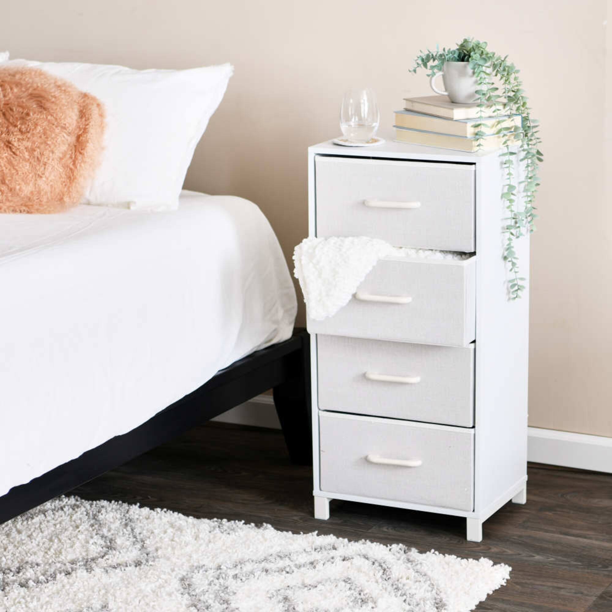 Household Essentials 33" 4-Drawer Dresser